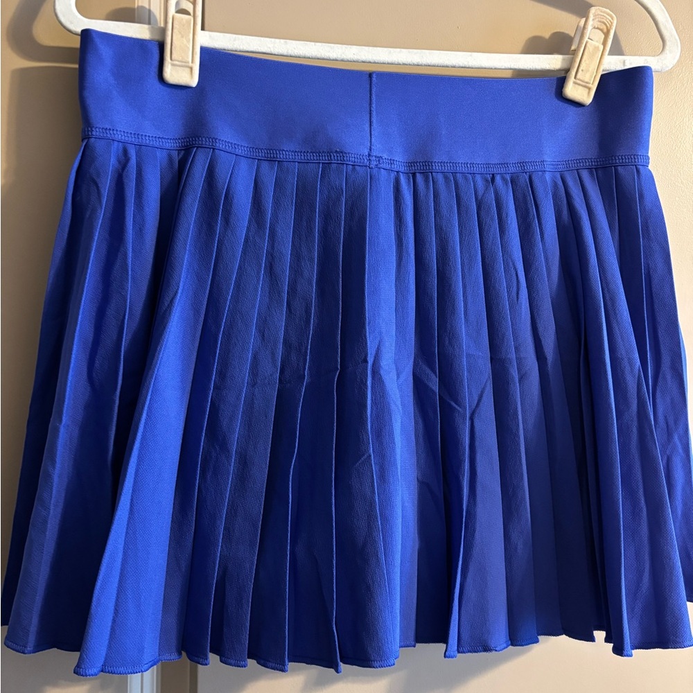 Nike Women's Royal Blue Pleated Tennis Skirt - Picture 2 of 6